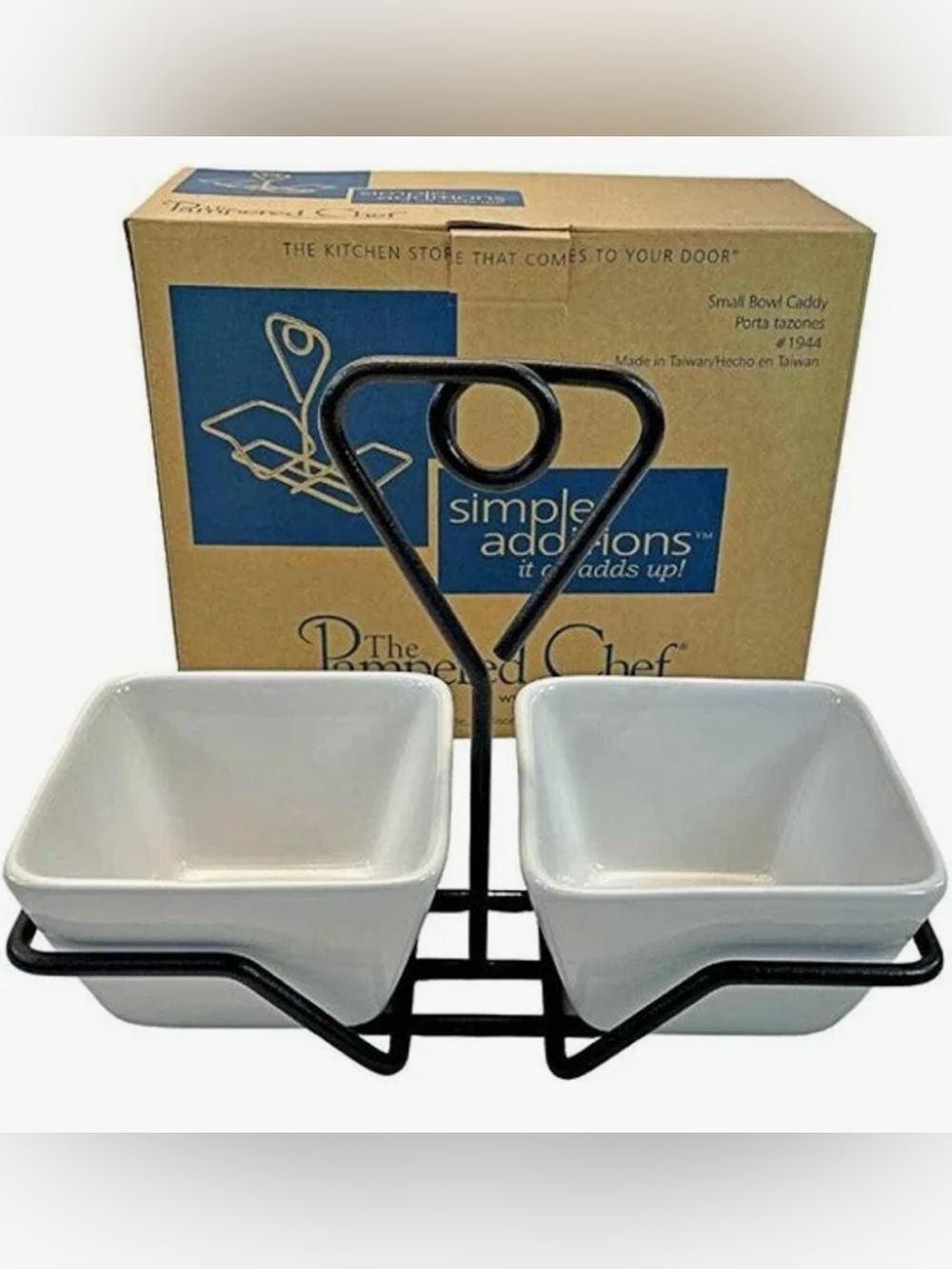 The Pampered Chef Small Bowl Caddy Set